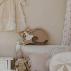 LITTLE LIGHTS - LAMPE KATZE Cappuccino