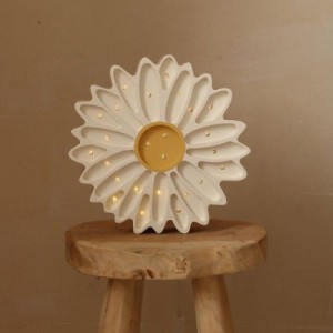 LITTLE LIGHTS - LAMPE GÄNSEBLÜMCHEN WEISS