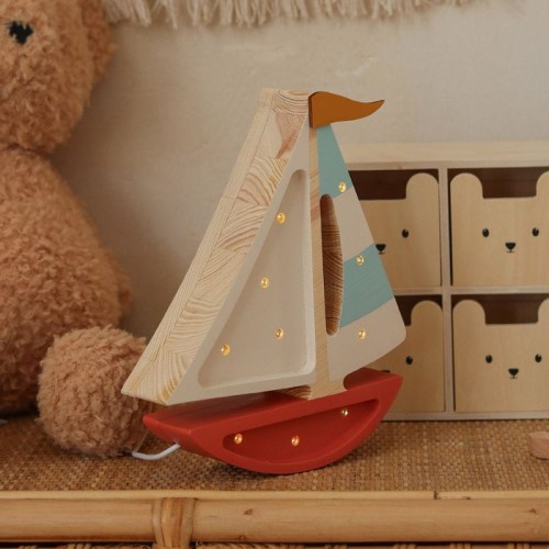 Lampe Segelboot