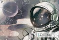 Astronauten-Tapete für Jungen
