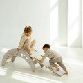 MONTESSORI ROCKER + RUTSCHE/KLETTERWAND MOON M