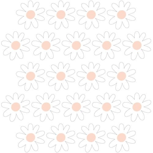 WANDAUFKLEBER GÄNSEBLÜMCHEN