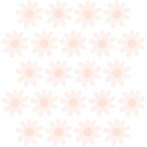 WANDAUFKLEBER GÄNSEBLÜMCHEN VIII