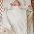 BABYSCHLAFSACK/ BABYWICKEL TEDDY CREME