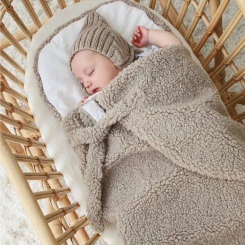 BABYWICKEL TEDDY TAUPE