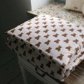 MUSSELIN BABYBETTWÄSCHE 100x135 CM TEDDYBÄREN