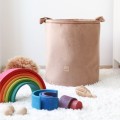 SAMT KORB FÜR SPIELZEUG BEIGE