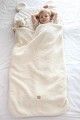 SCHLAFSACK TEDDY CREME
