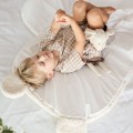 SCHLAFSACK TEDDY CREME