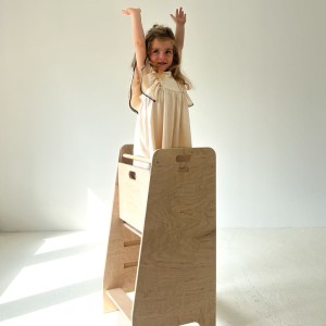 BABYWOOD - KITCHEN HELPER COMFORT NATUR