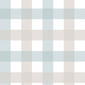 DEKORNIK - TAPETE KARO BEIGE BLAU MITTEL