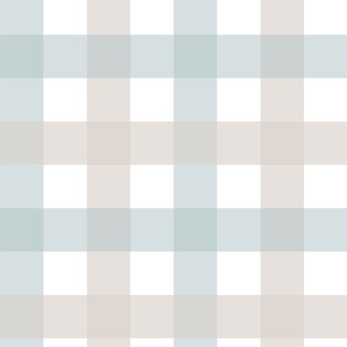 tapete karo beige blau