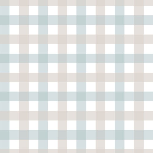 tapete karo beige blau