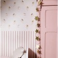 TAPETE TAPETE FEEN BEIGE UND STREIFEN