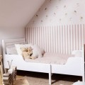 TAPETE TAPETE FEEN BEIGE UND STREIFEN