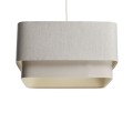 Leinenlampe im Boho-Stil