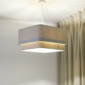 Leinenlampe im Boho-Stil
