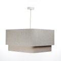 Leinenlampe im Boho-Stil