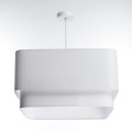 Leinenlampe im Boho-Stil