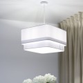 Leinenlampe im Boho-Stil