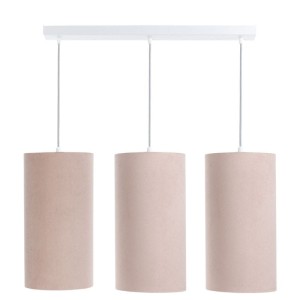 BPS KONCEPT - DREIFACHROHR-HÄNGELAMPE JASMINE BEBE ZARTROSA
