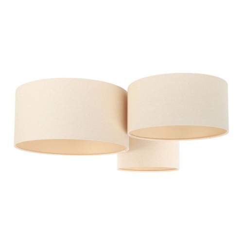 DREIFACH PLAFOND BOHO LEINEN