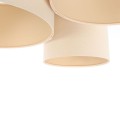 DREIFACH PLAFOND BOHO LEINEN