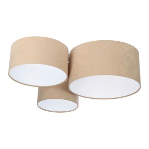 BPS KONCEPT – DREIFACH PLAFOND TYRION VELOURS BEIGE