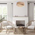 Doppelte Deckenleuchte Boho