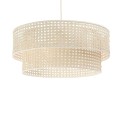 DOPPELTE HÄNGELAMPE RATTAN