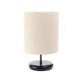 TISCHLAMPE BOHO LEINEN