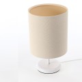 TISCHLAMPE BOHO LEINEN