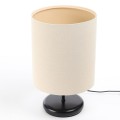 TISCHLAMPE BOHO LEINEN