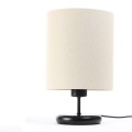 TISCHLAMPE BOHO LEINEN