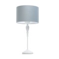 TISCHLAMPE GLAMOUR JASMIN BEBE GESTEPPT BLAU