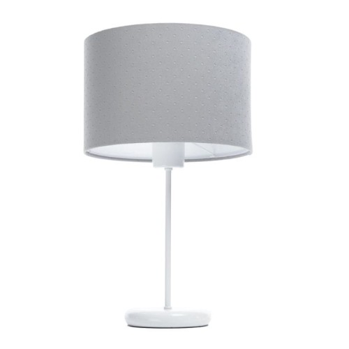 TISCHLAMPE JASMIN BEBE GESTEPPT GRAU