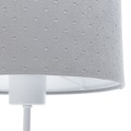 TISCHLAMPE JASMIN BEBE GESTEPPT GRAU