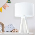 Nachttischlampe mit Dreibein für das Kinderzimmer