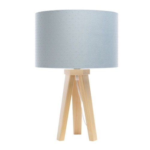 STATIV TISCHLAMPE JASMIN BEBE GESTEPPT BLAU