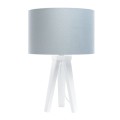 STATIV TISCHLAMPE JASMIN BEBE GESTEPPT BLAU