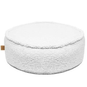 MEOW BABY - RUNDER POUF BEARLY WEISS