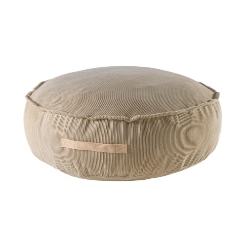 Runder Cord-Pouf