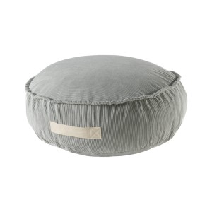 MEOW BABY - RUNDER CORD-POUF GRAU