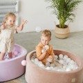 TROCKENES BALLBAD RUND BEIGE