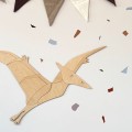 WANDDEKORATION ORIGAMI DINOSAURIER PTERODAKTYLUS