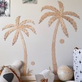 WANDEKORATION FÜR DAS KINDERZIMMER PALMEN