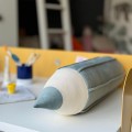 KISSEN VELVET BUNTSTIFT BLAU