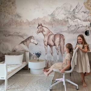 MALUMI - TAPETE PFERDETAL