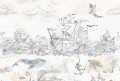 treasure of pirates tapete